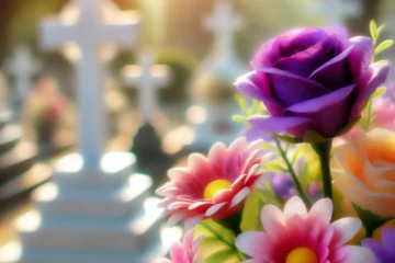 Imagen de cementerio Día de Todos los Santos